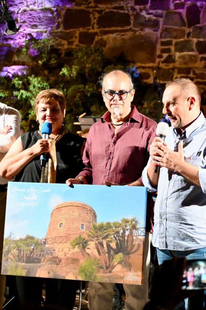Il quadro che rappresenta la Torre Sabauda di Calasetta