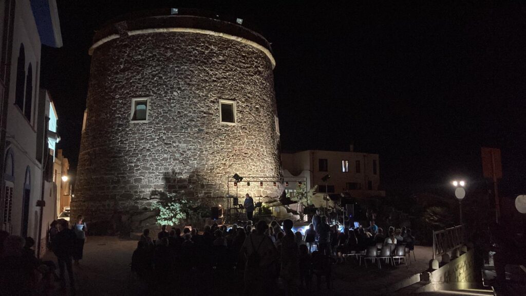 La location della premiazione: Torre Sabauda a Calasetta